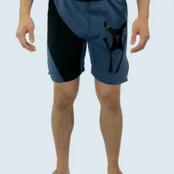 Amnig Men 15" Fighter Shorts - Grey/Black