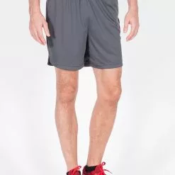 Amnig Men Football Short Pants (Dark Grey)