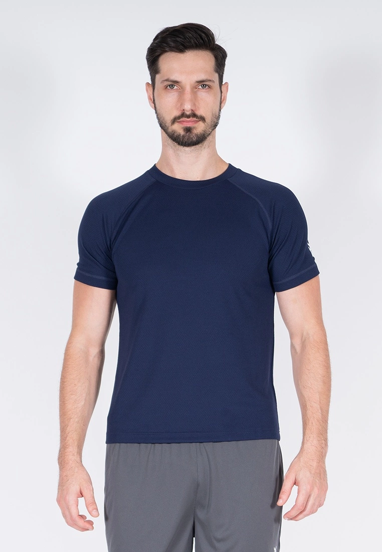 Amnig Men Training Raglan T-Shirt (Navy)