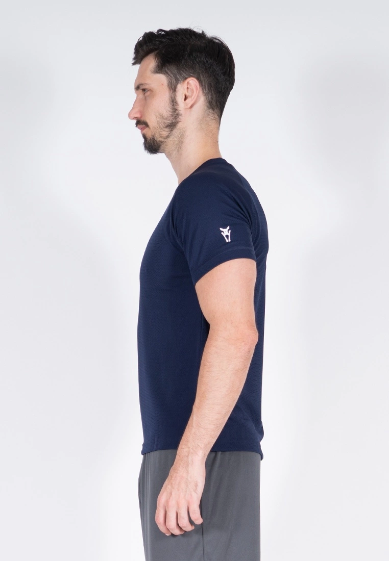 Amnig Men Training Raglan T-Shirt (Navy) - Image 3