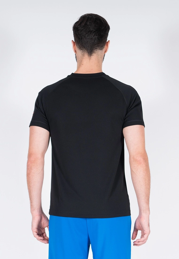 Amnig Men Training Raglan T-Shirt (Black) - Image 3
