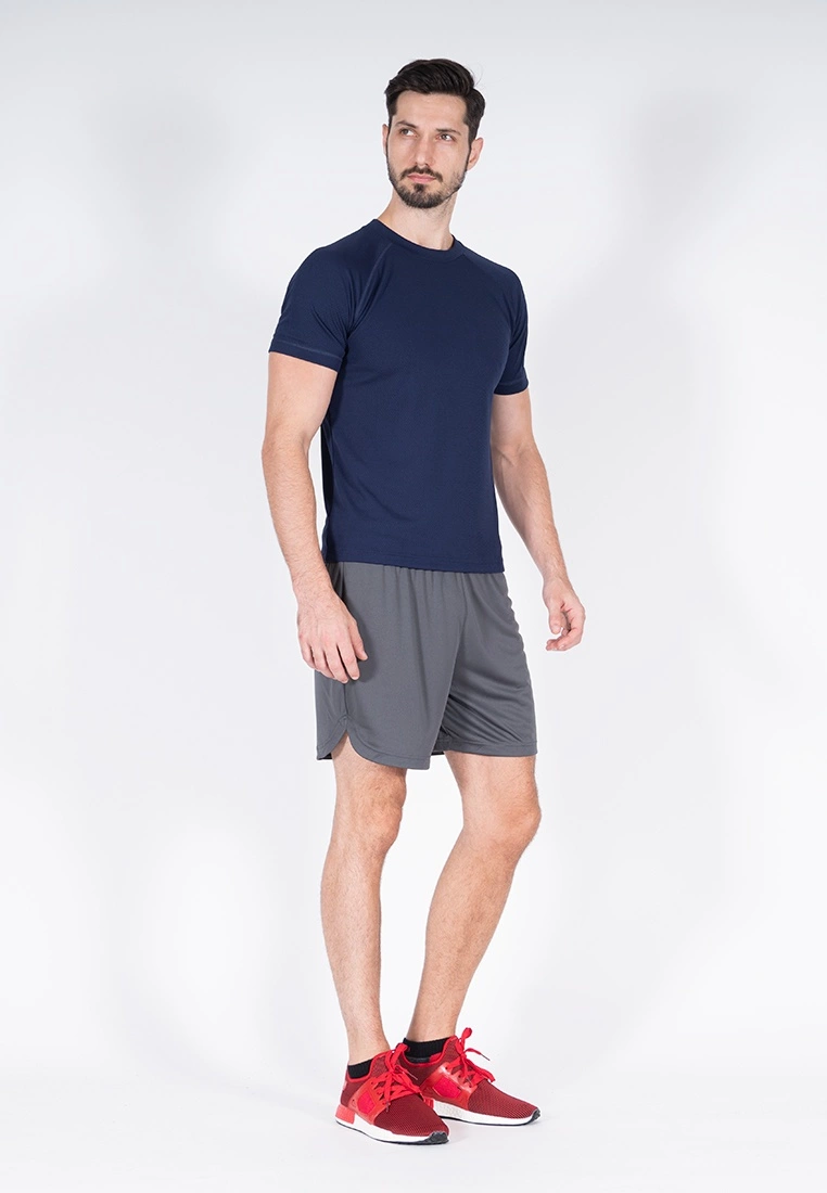 Amnig Men Training Raglan T-Shirt (Navy) - Image 7