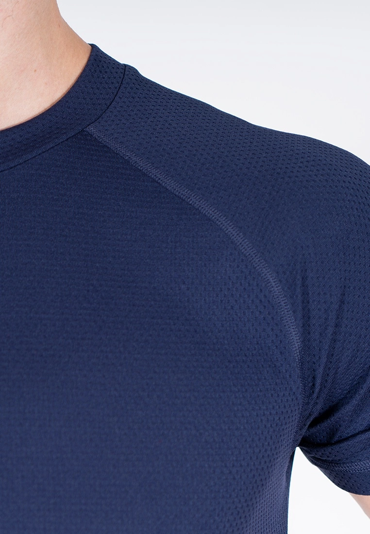 Amnig Men Training Raglan T-Shirt (Navy) - Image 8