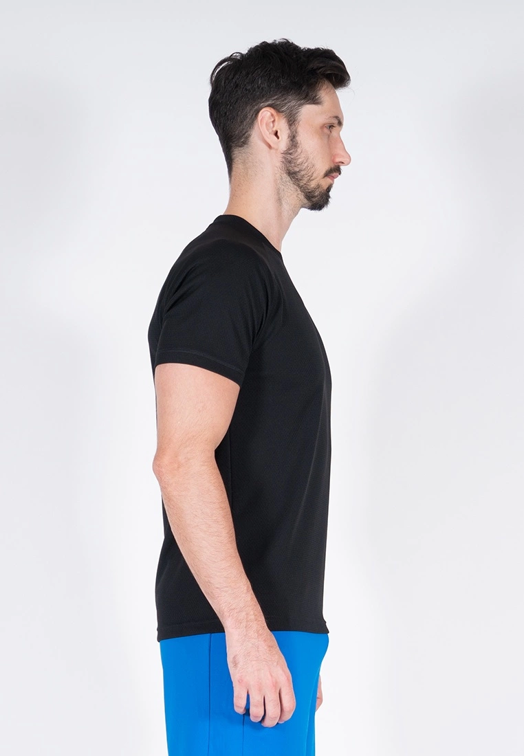 Amnig Men Training Raglan T-Shirt (Black) - Image 5