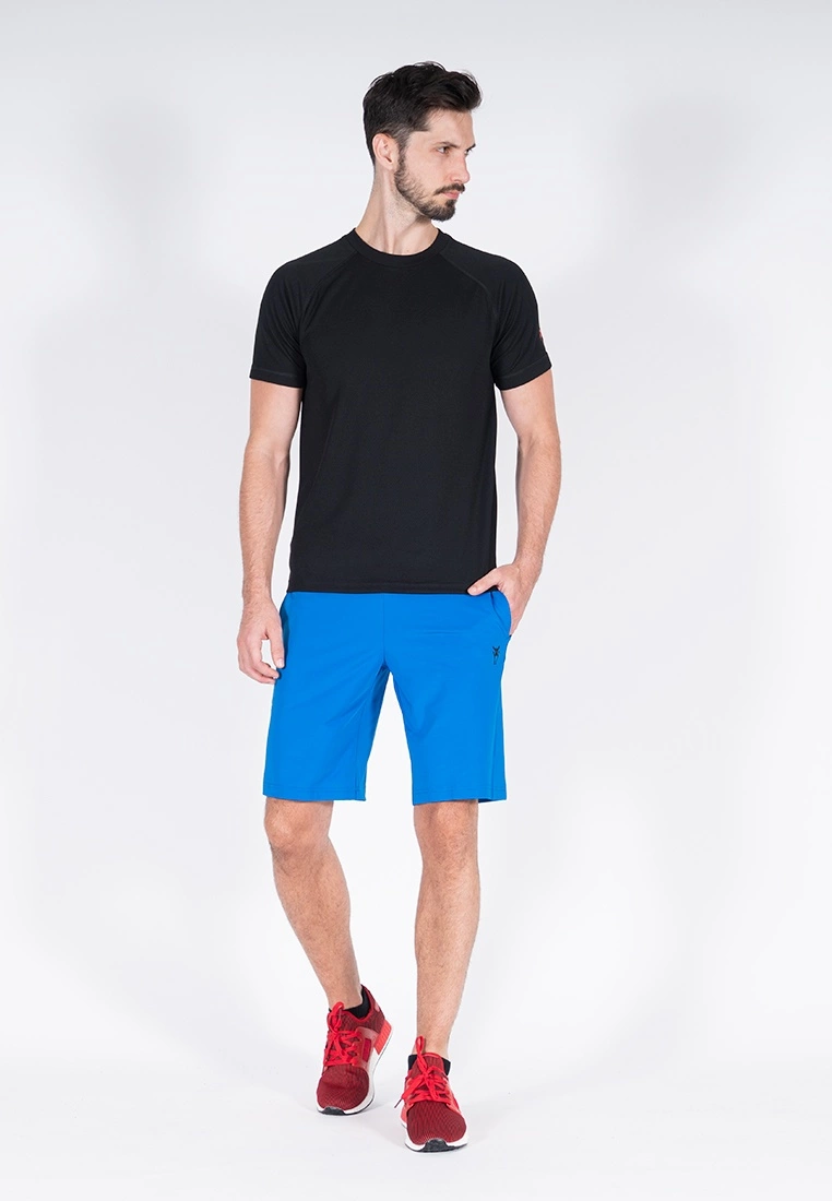 Amnig Men Training Raglan T-Shirt (Black) - Image 7