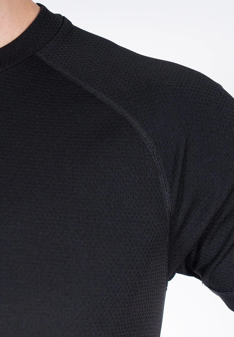 Amnig Men Training Raglan T-Shirt (Black) - Image 8