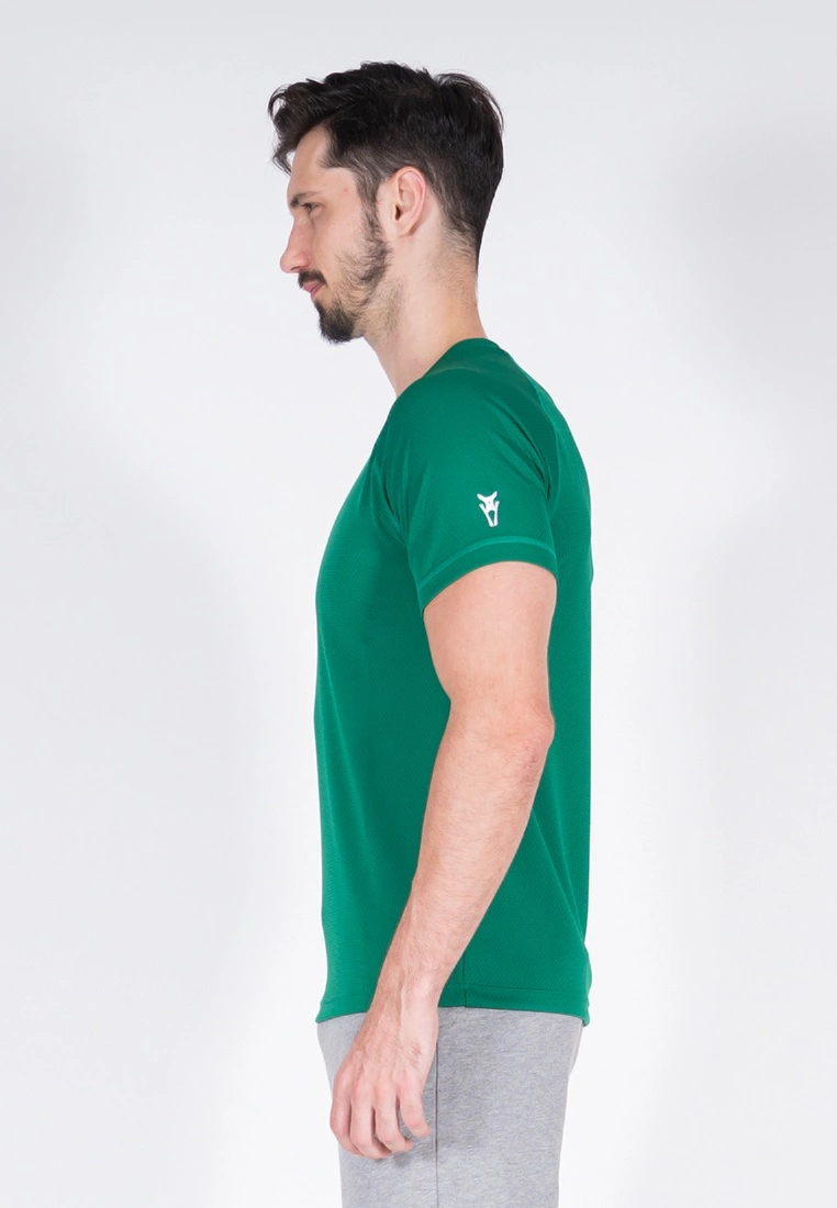 Amnig Men Training Raglan T-Shirt (Green) - Image 3