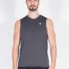 Amnig Men Training Sleeveless Top (Asphalt)