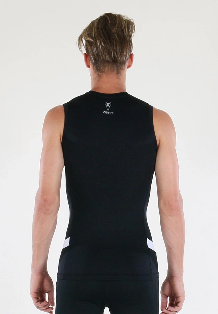 Amnig Men Maxforce Victory Compression Singlet (Black) - Image 4
