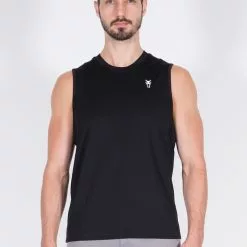Amnig Men Training Sleeveless Top (Black)