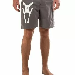 AMNIG Men Fighter Shorts-20" Grey