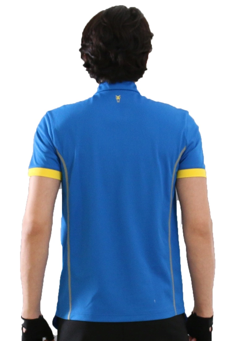 Amnig Men Stand Collar Polo - Image 3