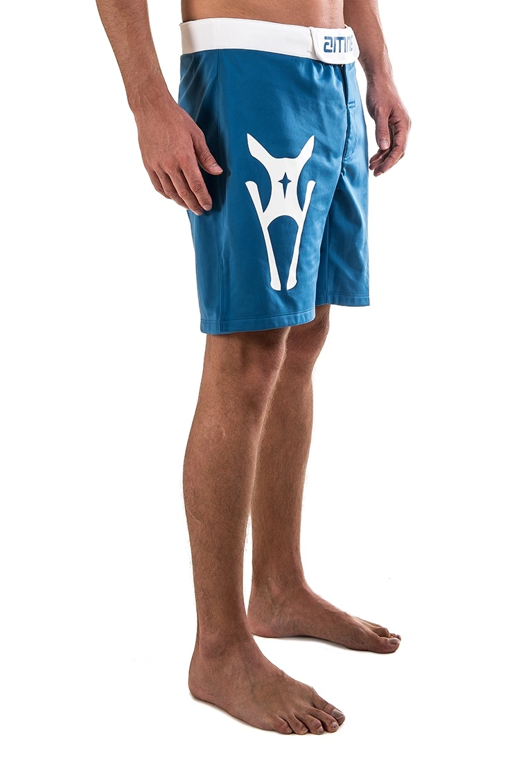 AMNIG Men Fighter Shorts-20" Blue - Image 2
