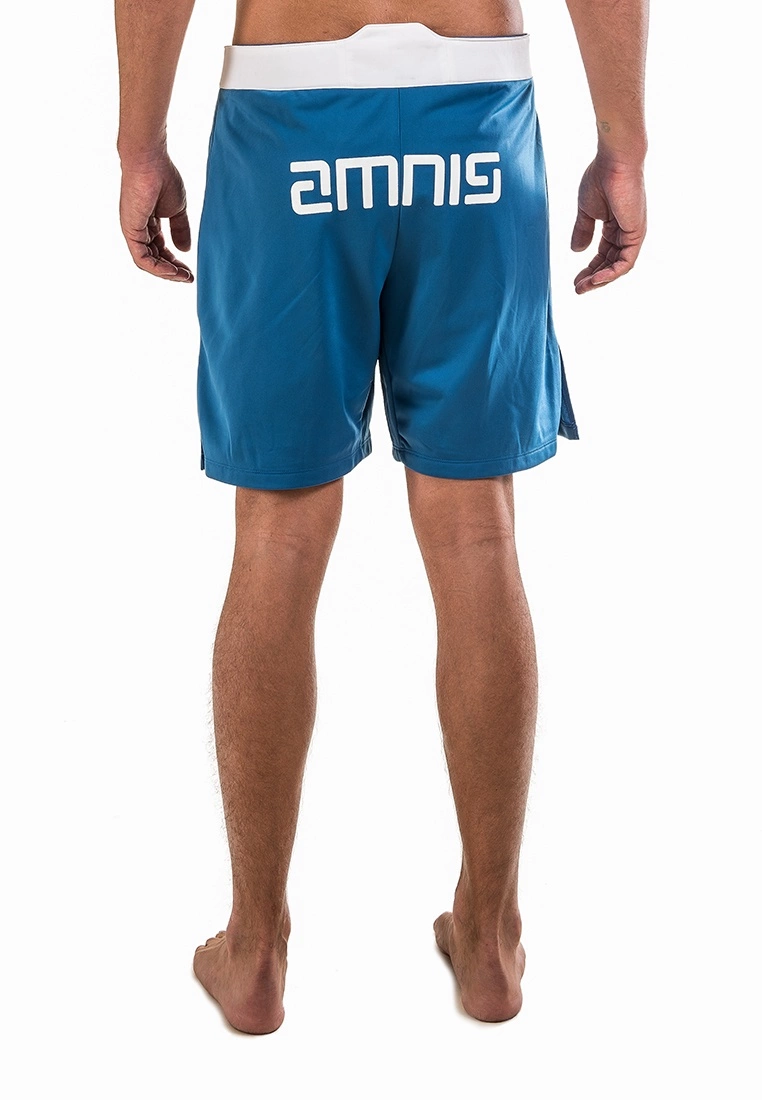 AMNIG Men Fighter Shorts-20" Blue - Image 4