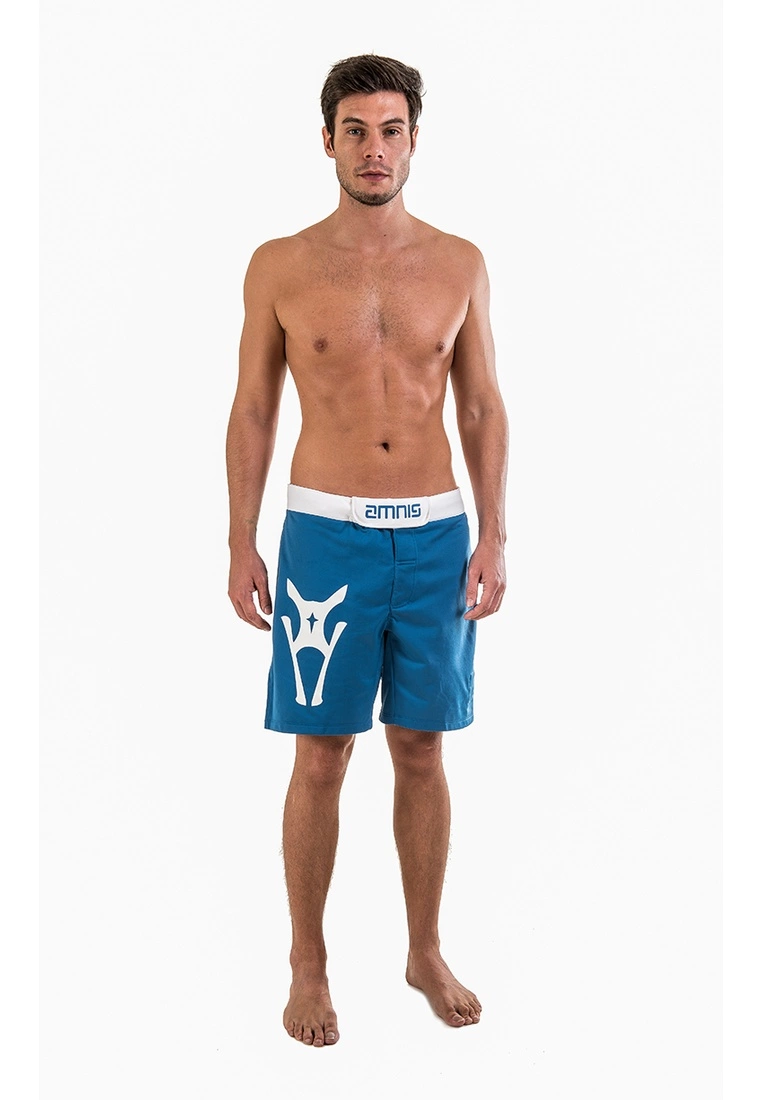 AMNIG Men Fighter Shorts-20" Blue - Image 5