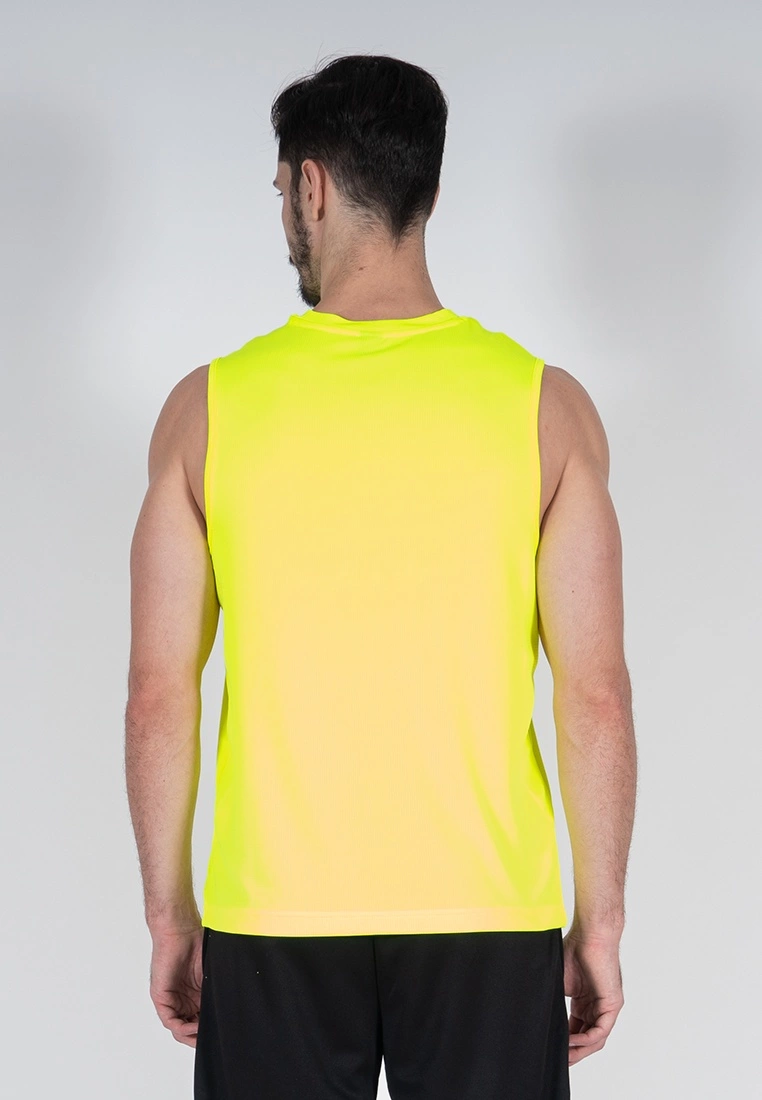Amnig Men Training Sleeveless Top (Safety Yellow) - Image 2