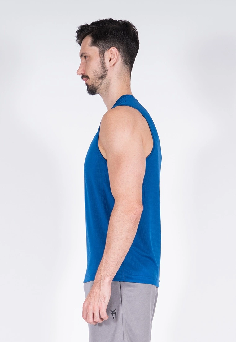 Amnig Men Training Sleeveless Top (Blue) - Image 3