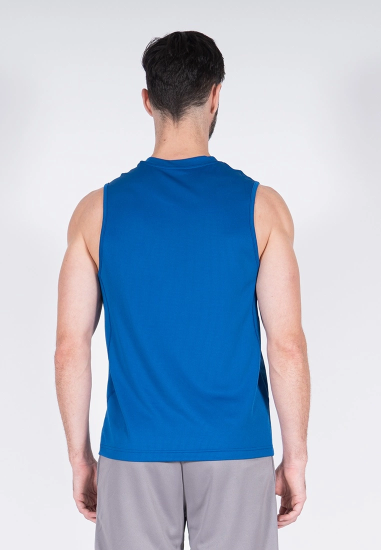 Amnig Men Training Sleeveless Top (Blue) - Image 4
