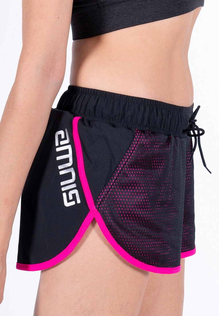 Amnig Women Aery 3" Running Shorts (Black) - Image 5