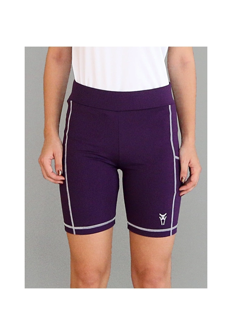 Amnig Women Short Tights with Pocket