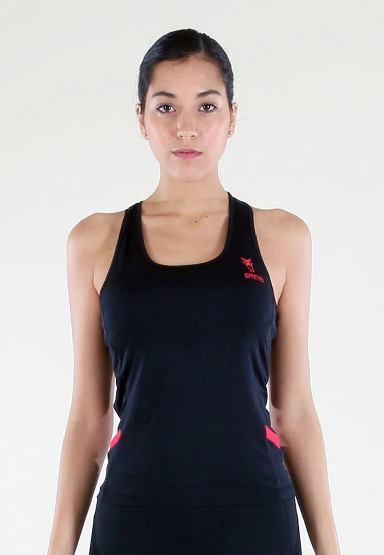 Amnig Women Maxforce Victory Compression Singlet (Black)