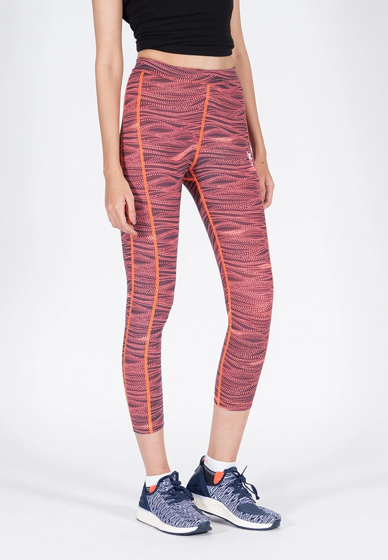 Amnig Women Active Capri (Fluro Peach) - Image 3