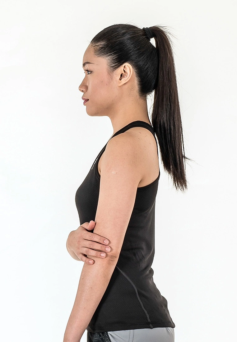 Amnig Women Pace Running Tank Top (Black) - Image 5