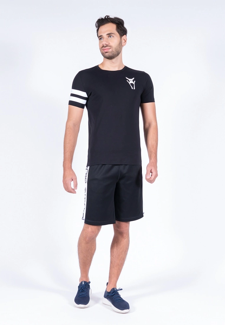 Amnig Men Core T Shirt (Black) - Image 3